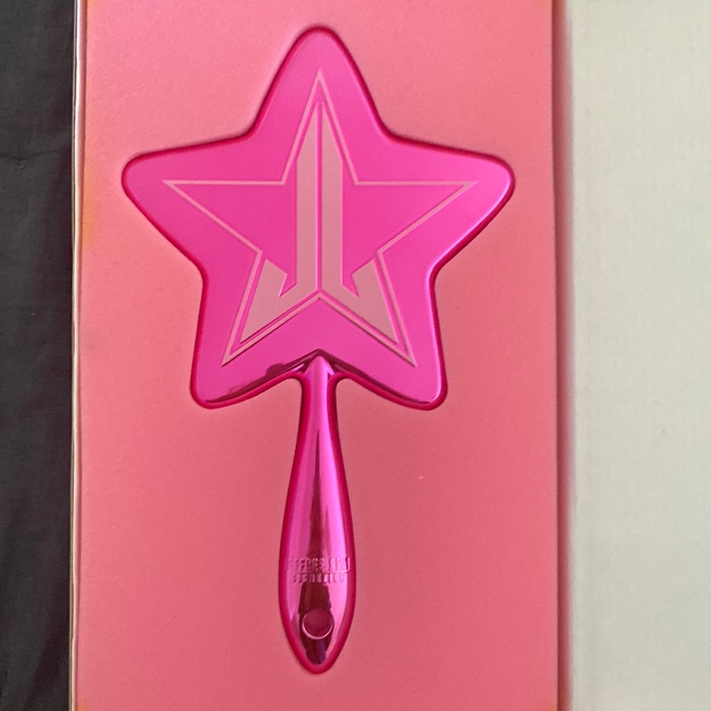 Jeffrey Star hot pink mirror